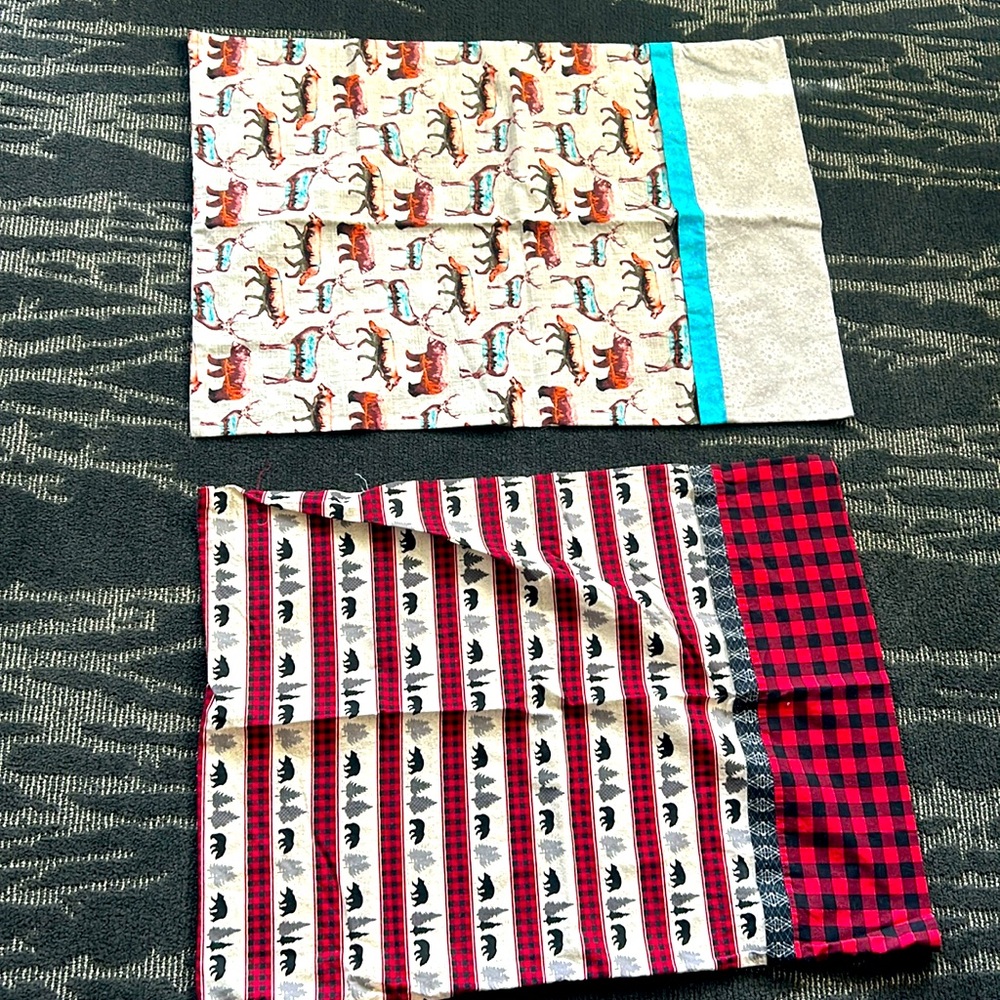 2 Wilderness standard pillowcases 26” x 20”